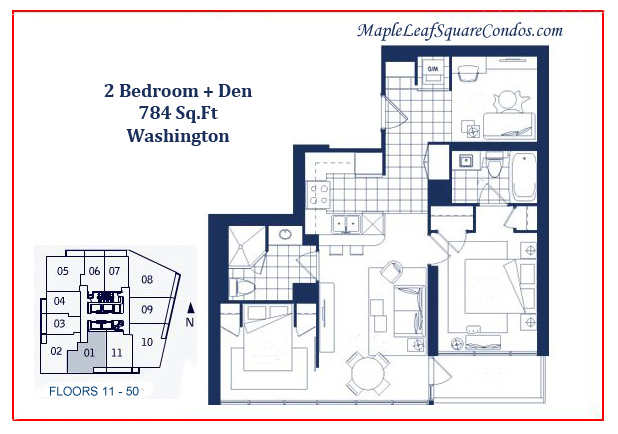 Maple Leaf Square Floor Plans